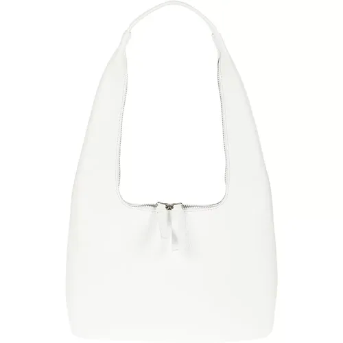 Leather Bag with Zip Closure , female, Sizes: ONE SIZE - Liviana Conti - Modalova