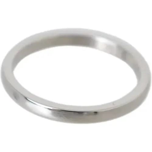 Pre-owned Platinum rings , female, Sizes: ONE SIZE - Cartier Vintage - Modalova