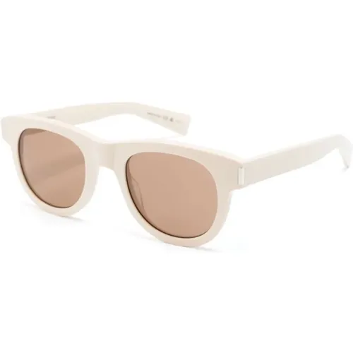 Sunglasses with Original Accessories , unisex, Sizes: 49 MM - Saint Laurent - Modalova