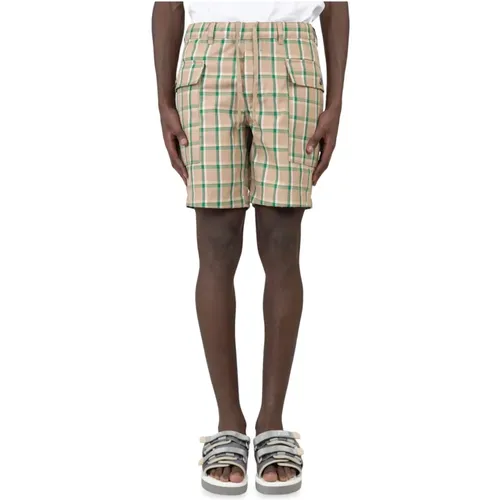 Cargo Check Shorts , unisex, Größe: M - Sunflower - Modalova