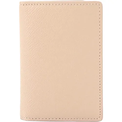 Leather Wallet with Seven Compartments , male, Sizes: ONE SIZE - Maison Margiela - Modalova