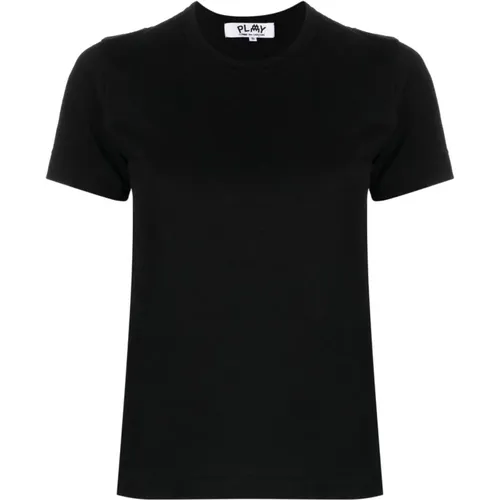Stylish Knit T-Shirt , female, Sizes: L, XS - Comme des Garçons - Modalova