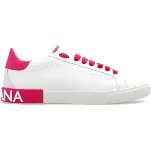 ‘Portofino’ sneakers , female, Sizes: 2 UK, 7 UK - Dolce & Gabbana - Modalova