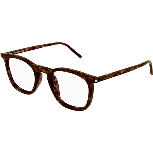 Havana Eyewear Frames , unisex, Sizes: 49 MM - Saint Laurent - Modalova