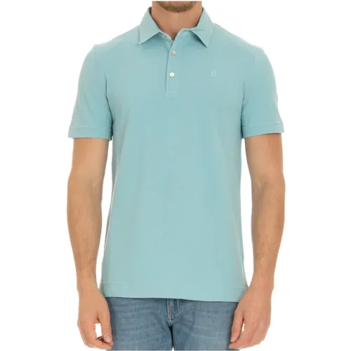Cotton Polo with Mother-of-Pearl Buttons , male, Sizes: M, 2XL, XL, L - Ballantyne - Modalova