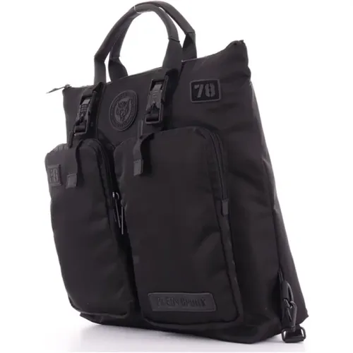 Modern Man Satchel Backpack , male, Sizes: ONE SIZE - Plein Sport - Modalova