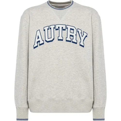 Logo Sweatshirt - Relaxed Fit , male, Sizes: L, M - Autry - Modalova