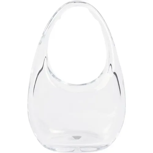 Mini Swipe Bag - Glass - Transparent , female, Sizes: ONE SIZE - Coperni - Modalova