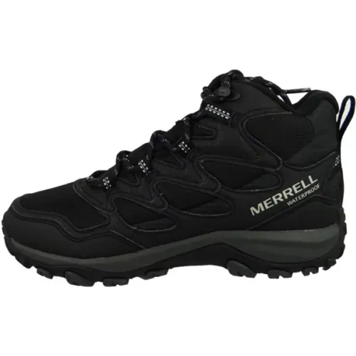 Schwarze Herren Stiefel , Herren, Größe: 42 EU - Merrell - Modalova