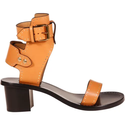 Natural Sandal with Jaeryn Style , female, Sizes: 3 UK, 4 UK, 7 UK - Isabel marant - Modalova