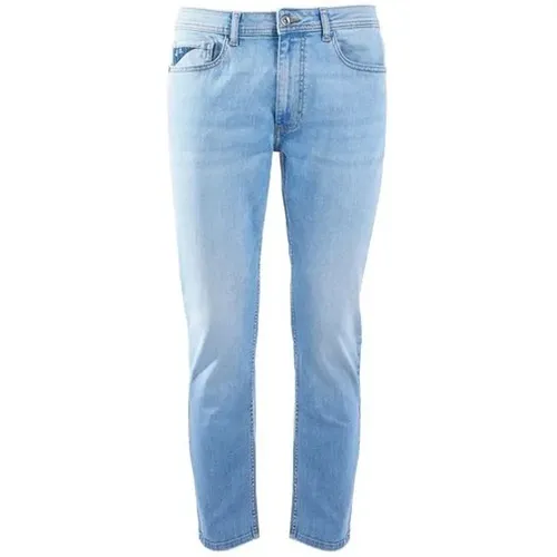 Elegante Hellblaue Komfort-Denim-Jeans , Herren, Größe: W30 - YES ZEE - Modalova