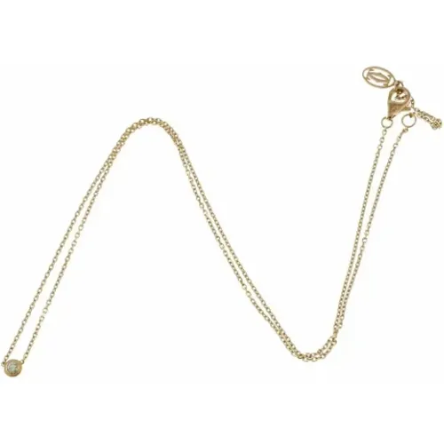 Pre-owned Rose Gold necklaces , female, Sizes: ONE SIZE - Cartier Vintage - Modalova