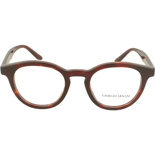 Round Metal Frame Sunglasses Model , male, Sizes: 48 MM - Giorgio Armani - Modalova