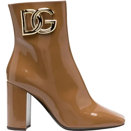 Dolce Gabbana Boots , female, Sizes: 4 UK, 6 1/2 UK, 2 1/2 UK, 3 UK, 5 UK - Dolce & Gabbana - Modalova