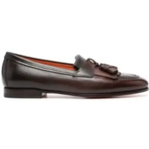 Loafers , male, Sizes: 7 UK, 9 UK - Santoni - Modalova