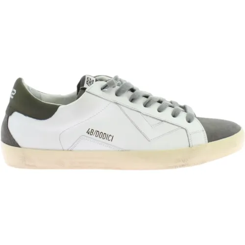 Weiße Sneakers Mod. Suprime 4B12 - 4B12 - Modalova