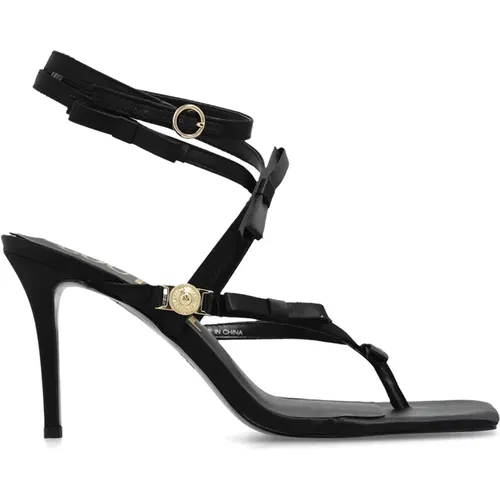 Sandaletten mit Absatz , Damen, Größe: 37 EU - Versace Jeans Couture - Modalova