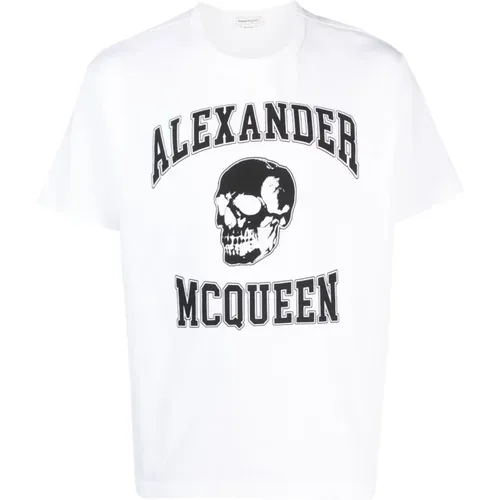 T-Shirts , Herren, Größe: M - alexander mcqueen - Modalova