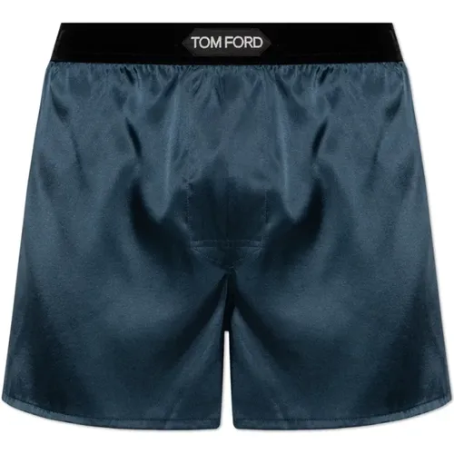 Silk lingerie shorts , male, Sizes: S, M, 2XL, L, XS, XL - Tom Ford - Modalova