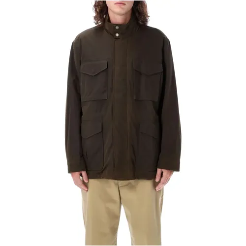 Waxed Phield Jacket , male, Sizes: 2XS - Baracuta - Modalova