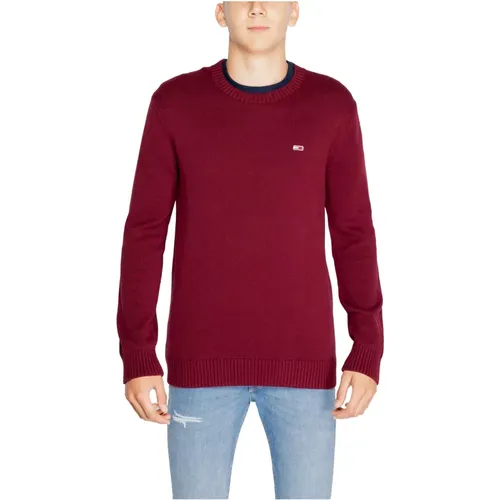 Organischer Baumwoll Essential Pullover , Herren, Größe: 2XL - Tommy Jeans - Modalova