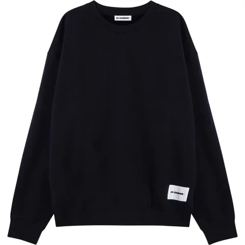 Crewneck Sweatshirt , Herren, Größe: L - Jil Sander - Modalova