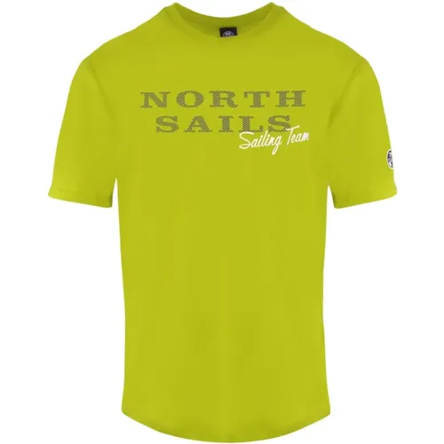 Solid Colour Cotton T-Shirt , male, Sizes: XL - North Sails - Modalova