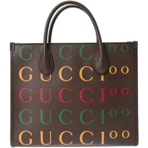 Pre-owned Leather gucci-bags , female, Sizes: ONE SIZE - Gucci Vintage - Modalova