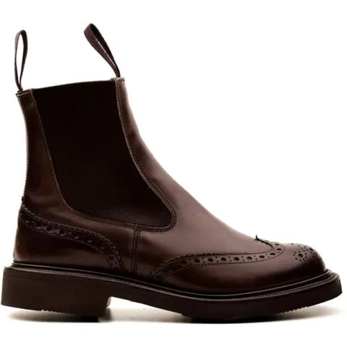 Silvia Espresso Burni Boots , male, Sizes: 3 1/2 UK, 2 1/2 UK, 6 UK, 5 1/2 UK, 4 1/2 UK, 4 UK - Tricker's - Modalova