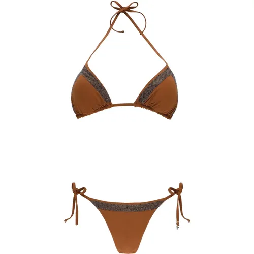 Sea Bikini Triangle Top , female, Sizes: S - Fisico - Modalova