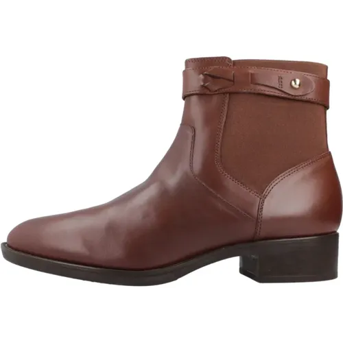 Stylische Ankle Boots für Frauen , Damen, Größe: 36 EU - Geox - Modalova