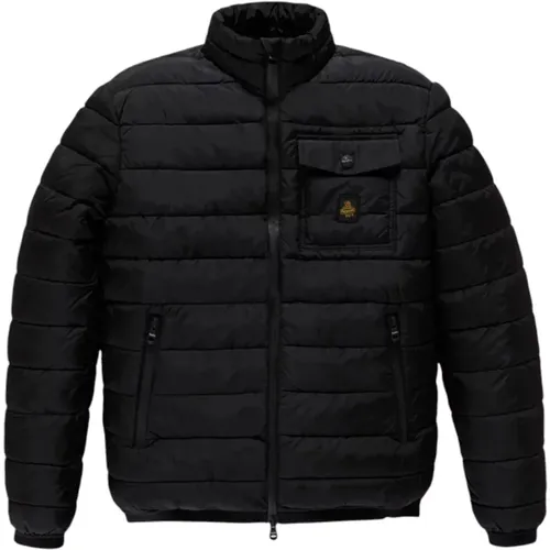 Short Puffer Jacket , male, Sizes: S, XL, 2XL, L, 3XL, M - RefrigiWear - Modalova