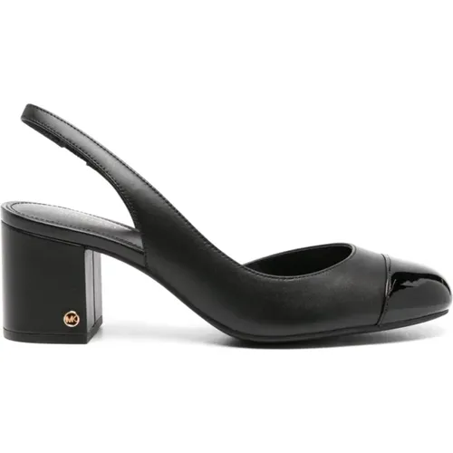 Leather Slingback Heels , female, Sizes: 6 UK, 4 UK - Michael Kors - Modalova