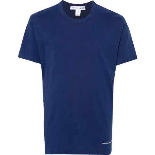 Logo-printed Cotton T-shirt in , male, Sizes: L, M, XL - Comme des Garçons - Modalova