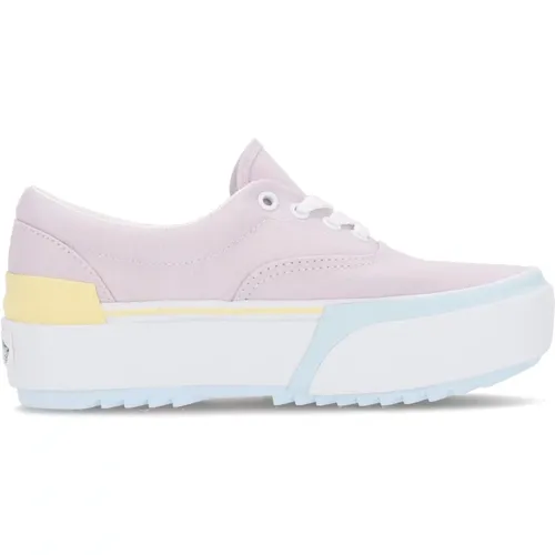 Pastell Niedriger Plattform Sneaker , Damen, Größe: 39 EU - Vans - Modalova