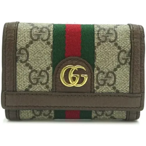 Pre-owned Canvas wallets , female, Sizes: ONE SIZE - Gucci Vintage - Modalova