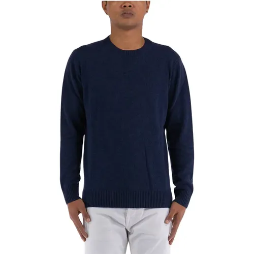 Creweck Sweater , male, Sizes: M, L - Kangra - Modalova