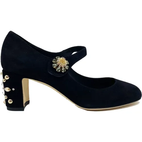 Women's Shoes Pumps Ss22 , female, Sizes: 3 UK - Dolce & Gabbana - Modalova