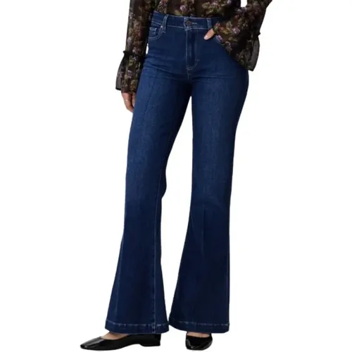 Vintage-inspirierte High-rise Flare Jeans , Damen, Größe: W29 - Paige - Modalova