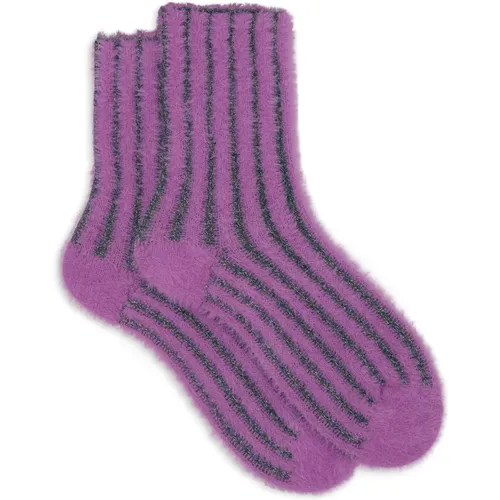 Rosa Gestreifte Socken für Frauen - Gallo - Modalova