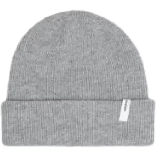 Wollmischung Rippenstrick Beanie - Samsøe Samsøe - Modalova