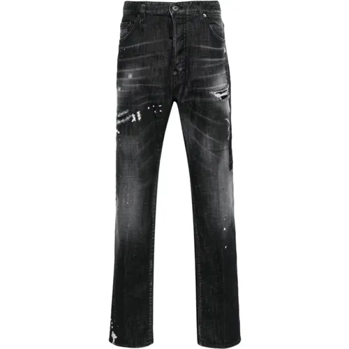 Blaue Ss24 Herren Jeans , Herren, Größe: S - Dsquared2 - Modalova