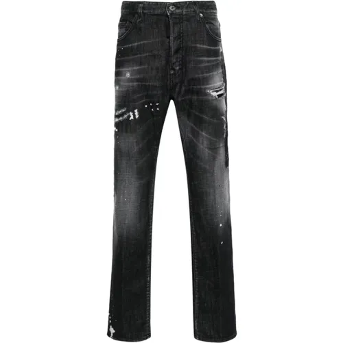 Blaue Ss24 Herren Jeans , Herren, Größe: XS - Dsquared2 - Modalova
