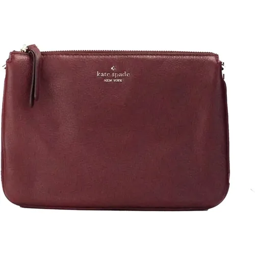 Cherrywood Leder Crossbody Handtasche , Damen, Größe: ONE Size - Kate Spade - Modalova