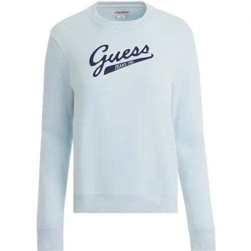 Crewneck Sweatshirt , Damen, Größe: S - Guess - Modalova