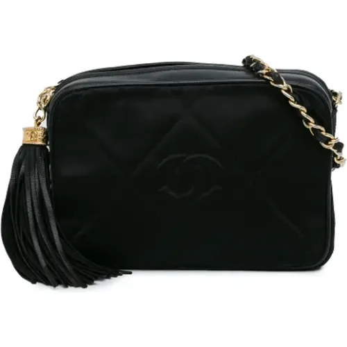 Pre-owned Leather crossbody-bags , female, Sizes: ONE SIZE - Chanel Vintage - Modalova