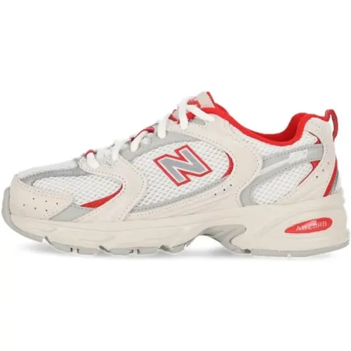 Mr530Qb Weiß/Rot Laufschuhe , Herren, Größe: 44 1/2 EU - New Balance - Modalova