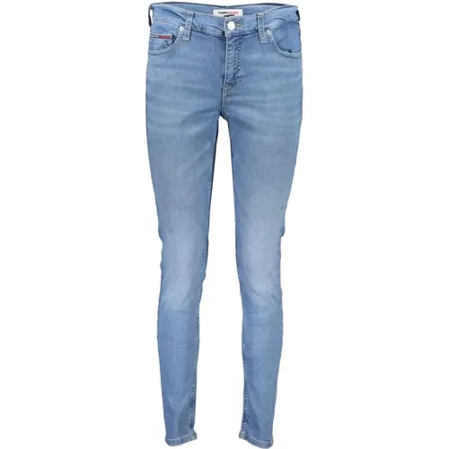 Nora Skinny Wascheffekt Jeans , Damen, Größe: W31 L30 - Tommy Hilfiger - Modalova