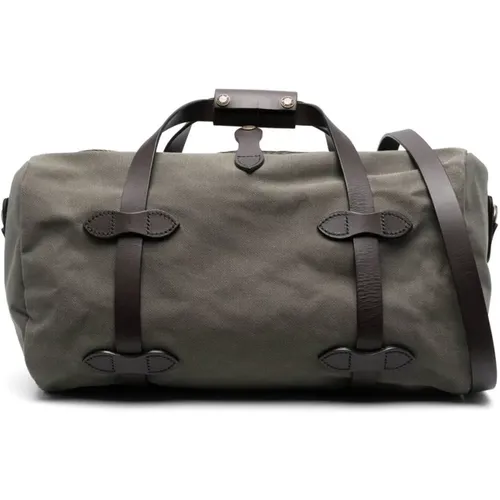 Leather Suitcase with Handles , male, Sizes: ONE SIZE - Filson - Modalova