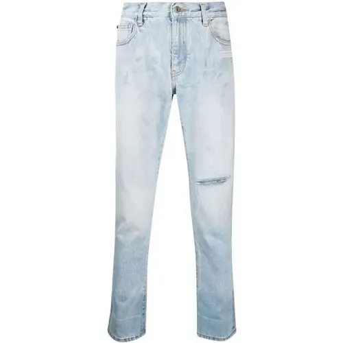 Straight Jeans Off White - Off White - Modalova